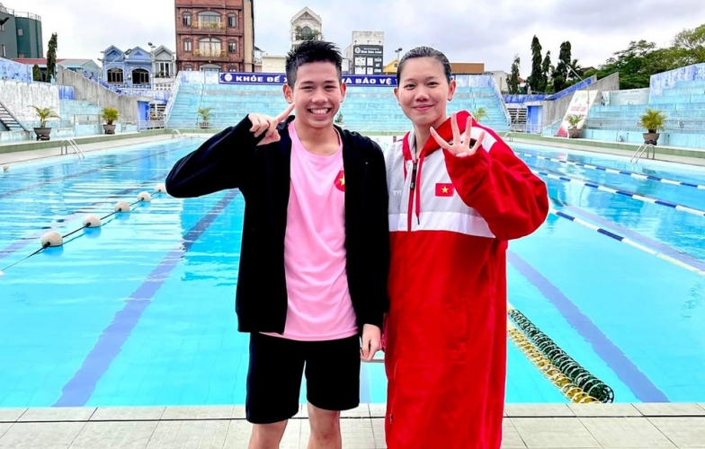 Em trai Ánh Viên tham dự SEA Games 31 ở tuổi 16