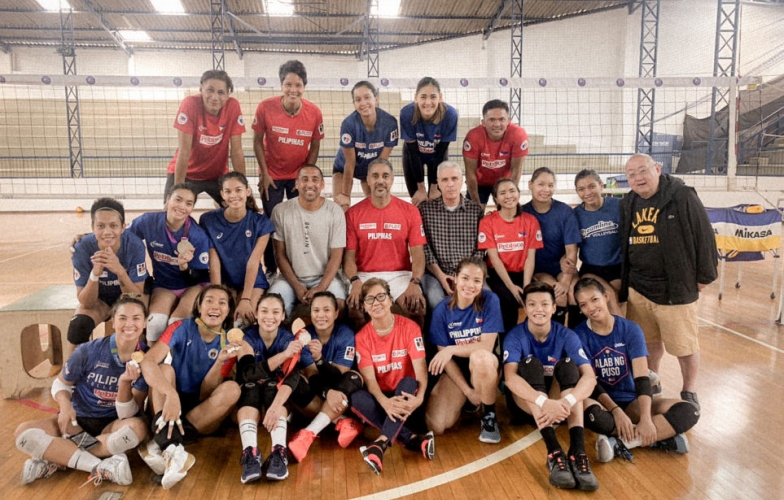 Kỹ thuật viên của FIVB tham gia huấn luyện tuyển bóng chuyền nữ Philippines