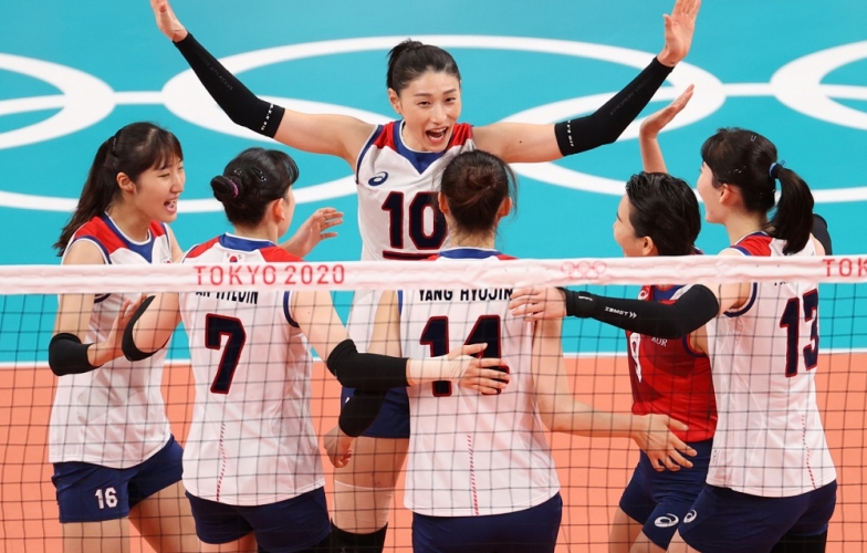 Tuyển bóng chuyền nữ Hàn Quốc công bố danh sách triệu tập tham dự VNL 2022