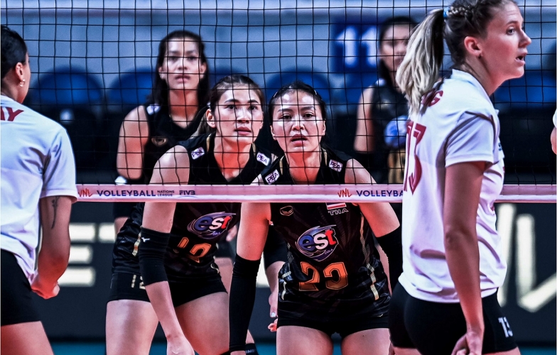Kết quả bóng chuyền nữ VNL 2022 ngày 16/6: Thái Lan thua ngược đáng tiếc