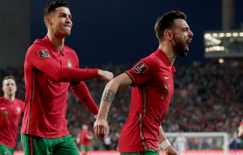 Bruno tỏa sáng, Bồ Đào Nha chính thức giành vé dự World Cup 2022