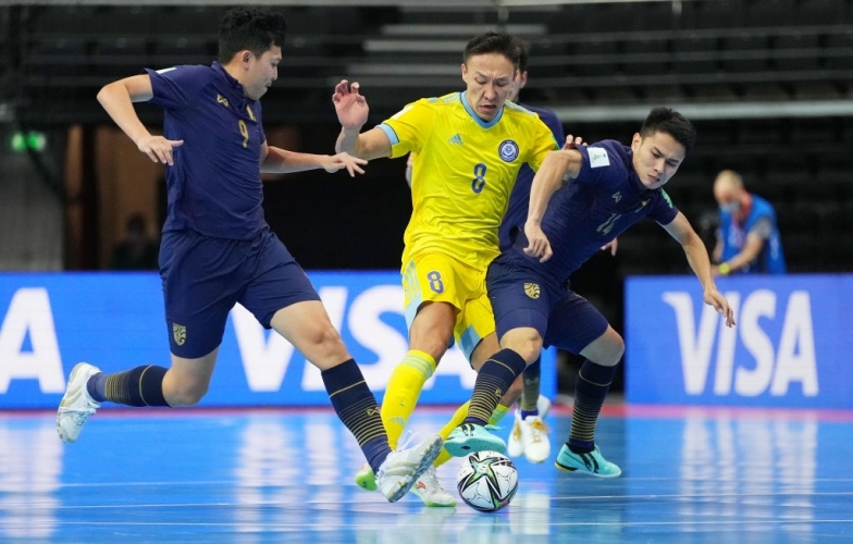 Thái Lan bị vùi dập không thương tiếc tại vòng 1/8 Futsal World Cup