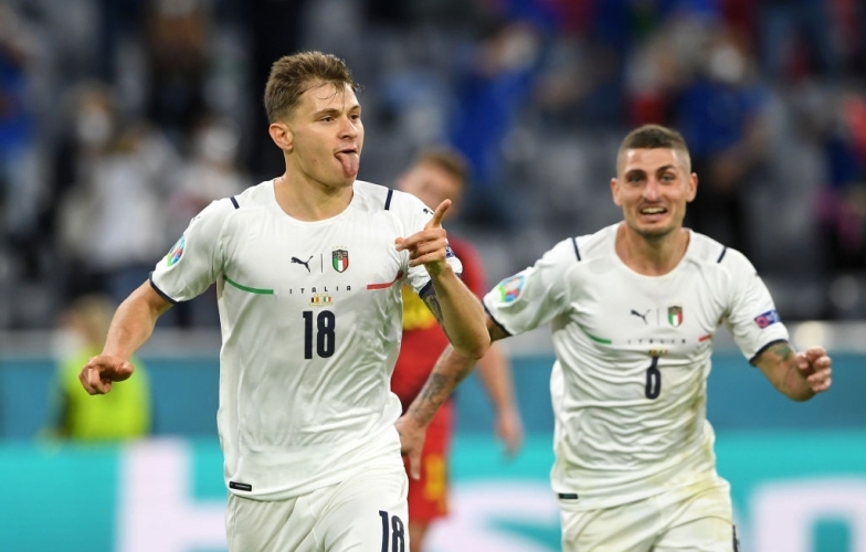 Video Bỉ 0-1 Italia: Cú sút thành bàn quá đẳng cấp của Barella