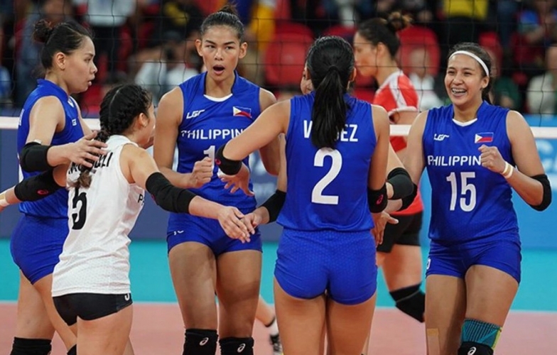 Công bố đội hình khủng, ĐT bóng chuyền nữ Phillipines 'mơ giấc vàng' tại SEA Games 31