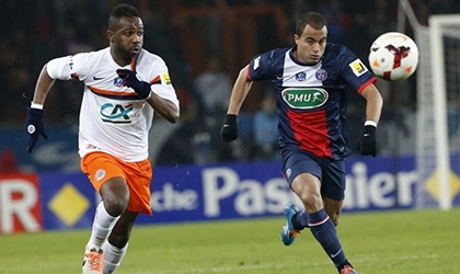 Thua Montpellier, PSG vỡ mộng ăn ba tại đấu trường quốc nội