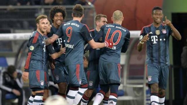 Video bàn thắng: Hamburger 0-5 Bayern Munich (Cup Quốc Gia Đức)