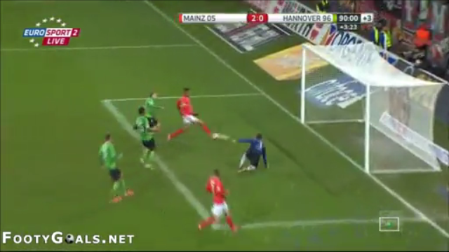 Video bàn thắng: Mainz 05 2-0 Hannover 96 (Vòng 21 - Bundesliga 2013/14)