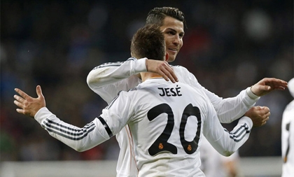 Jese Rodriguez: 'Tham vọng của Ronaldo giúp tôi tiến bộ'