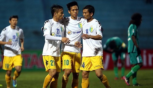 Hà Nội T&T vùi dập Maziya trong trận mở màn AFC Cup 2014