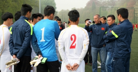 U19 Việt Nam thi đấu trận cuối cùng trên đất Bỉ gặp  KV Turnhout