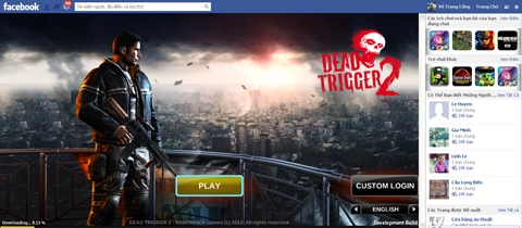 Dead Trigger II - sự thú vị của thể loại FPS trên Facebook