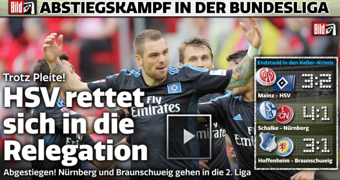 Bundesliga 2013/14: Lewandowski giành 'Vua phá lưới', Nurnberg và Braunschweig xuống hạng