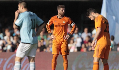Celta Vigo 2-0 Real: Kền Kền chính thức 'vỡ mộng' vô địch La Liga