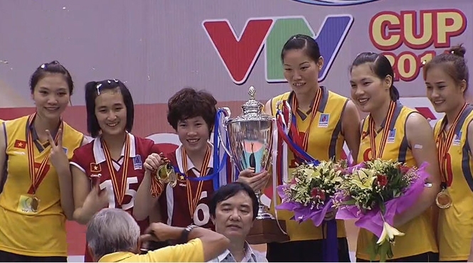 VTV Cup 2014: Đánh bại Thái Lan, Việt Nam lên ngôi vô địch