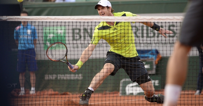 Roland Garros 2014: Murray và Kohlschreiber bất phân thắng bại sau 4h thi đấu