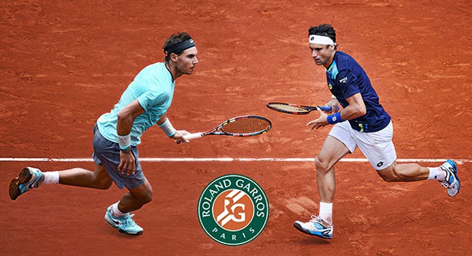 Video tennis: Rafael Nadal 3-1 David Ferrer (Tứ kết Roland Garros 2014)