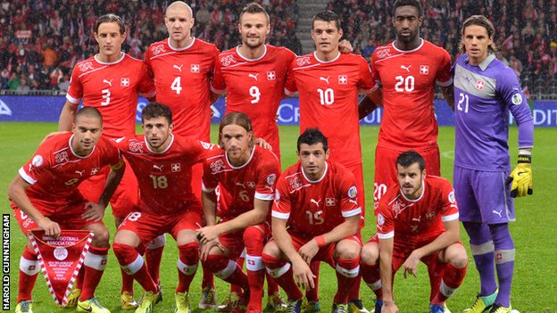 Danh sách Đội tuyển Thụy Sỹ tham dự World Cup 2014