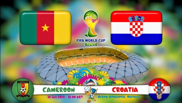 Link sopcast Cameroon vs Croatia World Cup 2014, 05h00 ngày 19/6