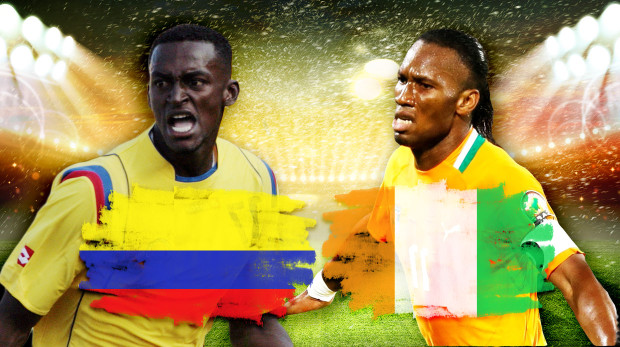 Dự đoán kết quả tỷ số trận Colombia vs Bờ Biển Ngà World Cup 2014