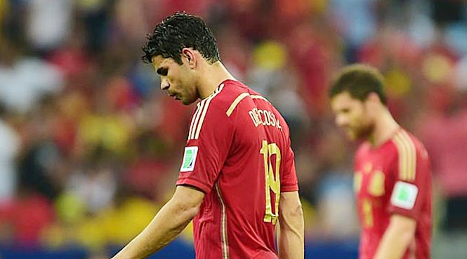 Diego Costa - thảm họa của Tây Ban Nha tại World Cup 2014