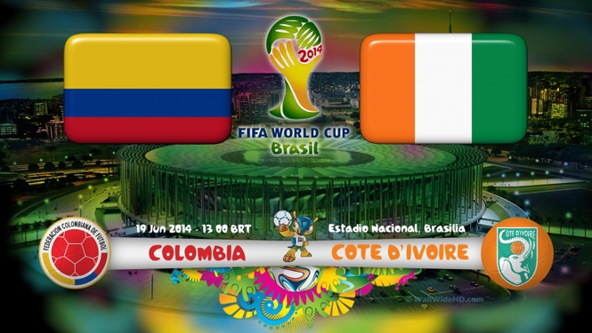 Link sopcast Colombia vs Bờ Biển Ngà trực tiếp 23h00 ngày 19/6