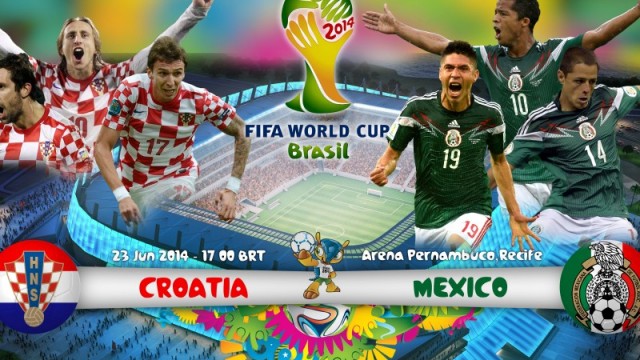 Link sopcast xem trực tiếp Croatia vs Mexico World Cup 2014