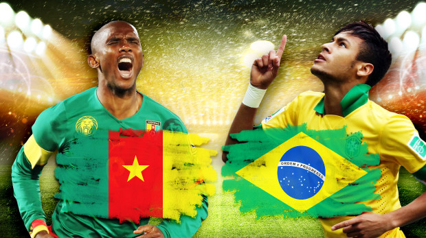 Link sopcast xem trực tiếp Cameroon vs Brazil World Cup 2014