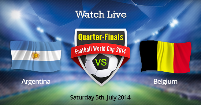 Link sopcast xem trực tiếp Argentina vs Bỉ World Cup 2014