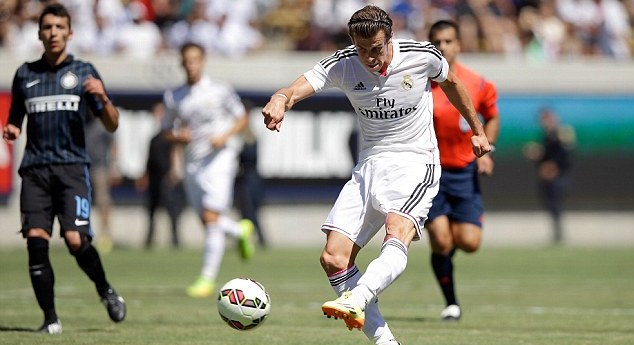 Bale lập siêu phẩm, Real vẫn thua Inter Milan