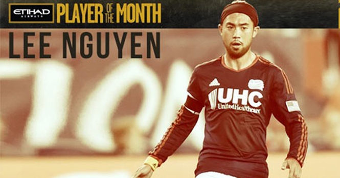 Lee Nguyễn đoạt danh hiệu “Cầu thủ xuất sắc nhất tháng 10” của MLS