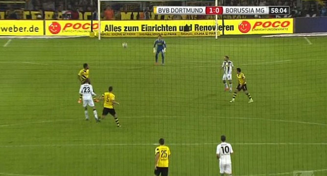 Video clip bàn thắng: Dortmund 1-0 Monchengladbach-Giải tỏa áp lực