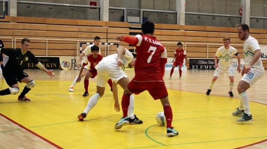 ĐT Futsal Việt Nam giành chiến thắng trước Slovenia tại Croatia