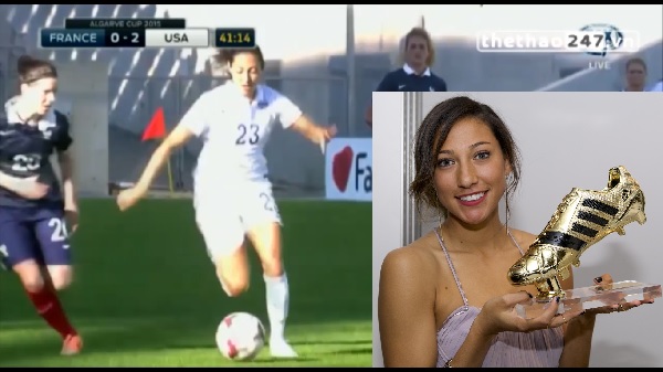 VIDEO: Hotgirl bóng đá Mỹ solo ghi bàn qua 6 cầu thủ đối phương