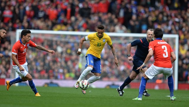 VIDEO: Màn trình diễn của Neymar trong trận đấu với Chile