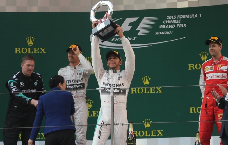 Kết quả đua xe F1 chặng 3 - Chinese Grand Prix 2015