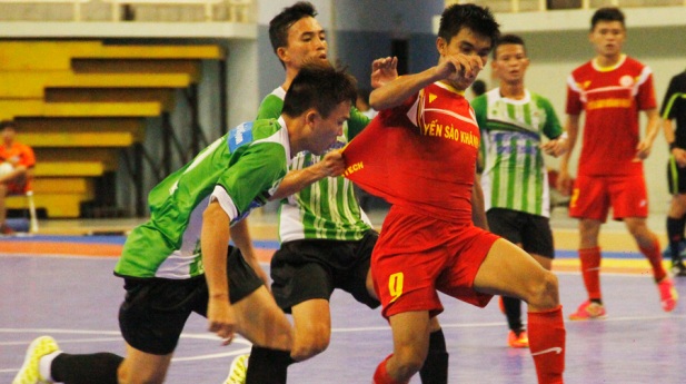 Giải Futsal VĐQG 2015: Sanna Khánh Hòa đánh bại Hoàng Thư Đà Nẵng