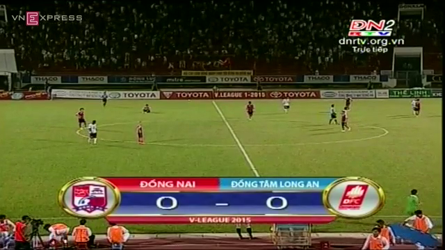 Video clip bàn thắng: Đồng Nai - Đồng Tâm Long An (V11 V-League 2015)