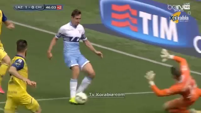 Video clip bàn thắng: Lazio 1-1 Chievo (V32 Serie A)