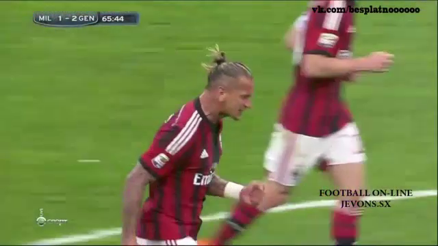 Video clip bàn thắng: AC Milan 1-3 Genoa (V33 Serie A)