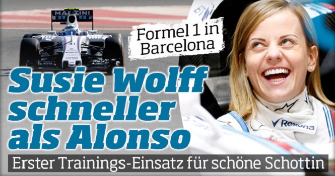 Susie Wolff: Chân dung bóng hồng góp mặt tại Spanish GP 2015