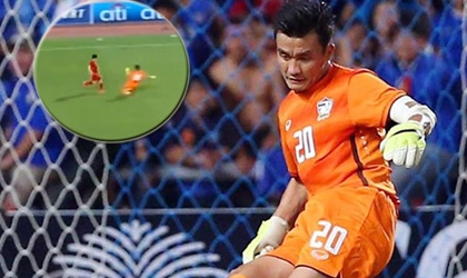 Thủ môn Thái Lan chia sẻ bí quyết 2 lần đánh bại Công Vinh