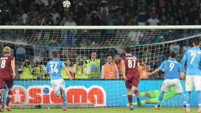 Video clip bàn thắng: Napoli 2-4 Lazio (VĐQG Italia 2014/15)