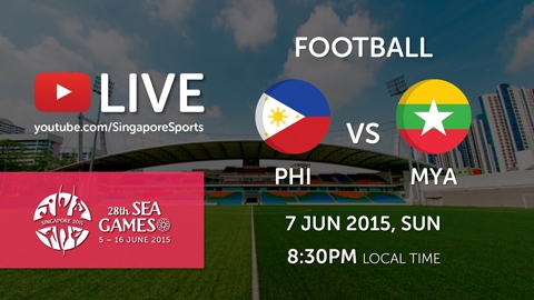 Link xem trực tiếp bóng đá U23 Philippines vs U23 Myanmar - SEA Games 28