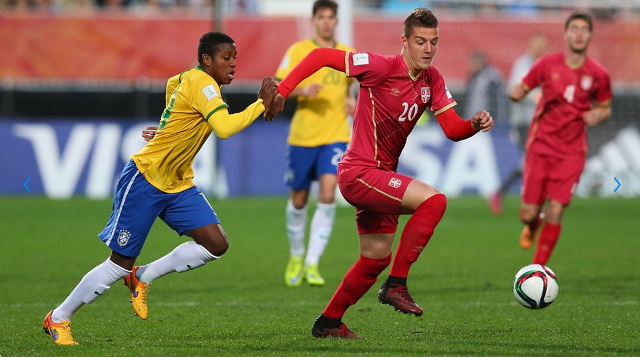 Video clip bàn thắng: Brazil 1-2 Serbia (Chung kết U20 FIFA World Cup 2015)