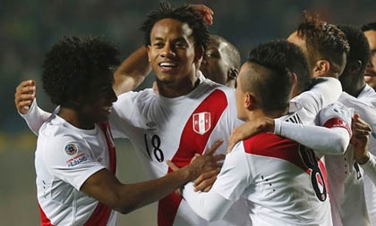 Đánh bại Paraguay, Peru về thứ 3 Copa America 2015