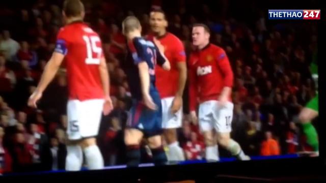 VIDEO: Schweinsteiger từng rất hận khi phải nhận thẻ đỏ oan vì Rooney