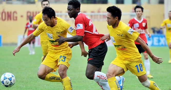 Kết quả vòng 19 V-League 2015: Quảng Ninh vs HAGL