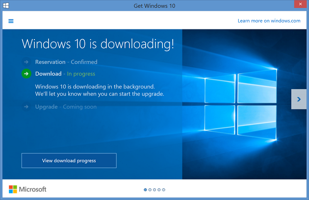 Lượng người dùng Windows 10 tăng chóng mặt sau ít giờ mở tải