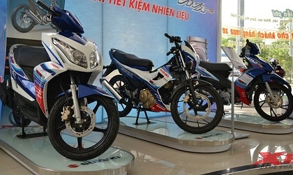 Suzuki lên áo Motor GP cho bộ ba xe máy chủ lực tại Việt Nam