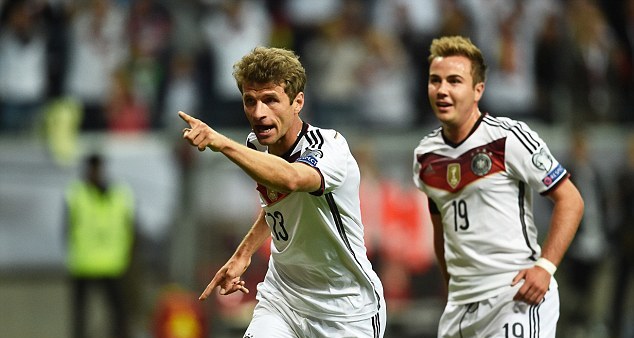 Video bàn thắng: Đức 3-1 Ba Lan (Vòng loại Euro 2016)